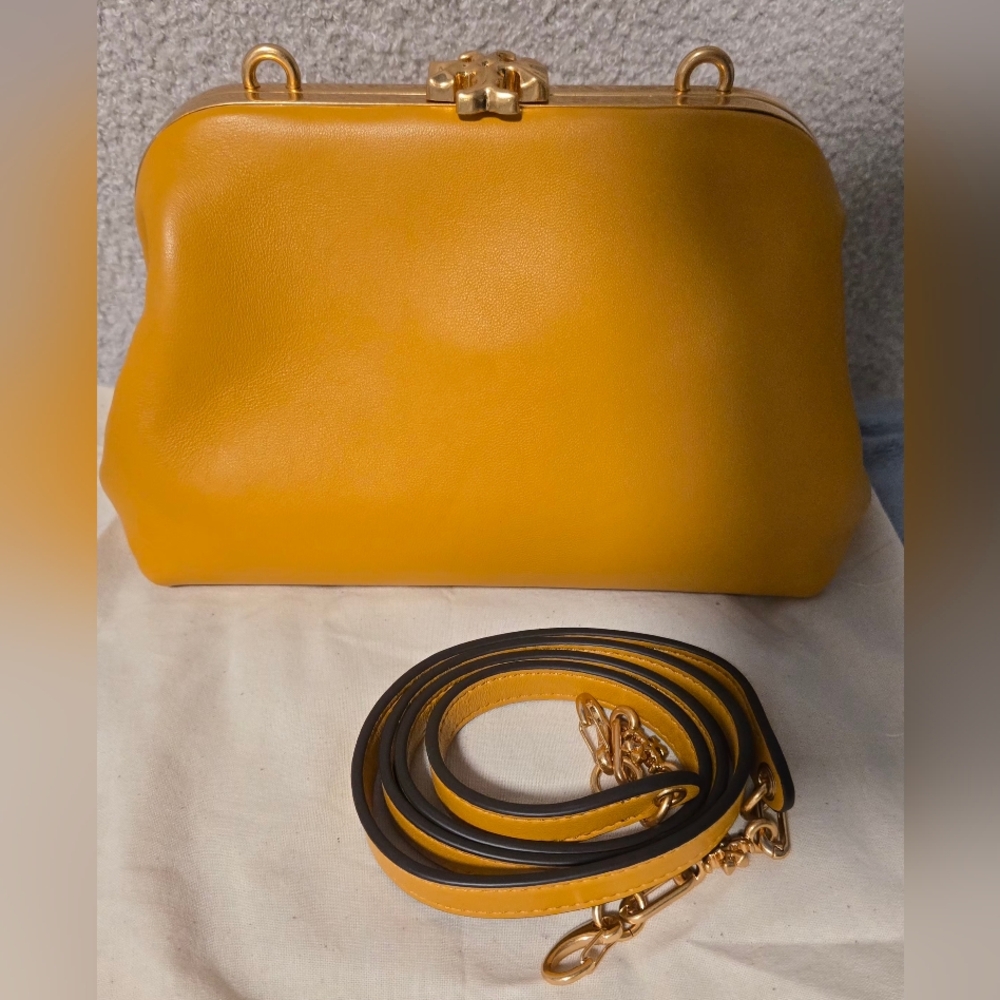 Mustard Color TORY Burch Purse